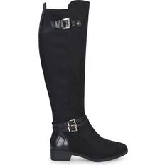 Miss KG Womens Suedette Heston Boots Black