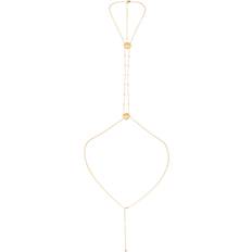 Ettika Shell Body Chain in Metallic Gold