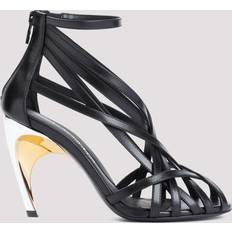 Alexander McQueen Heeled Sandals Alexander McQueen Armadillo Strappy Sandals