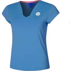 Bidi Badu Spike V-Neck T-Shirt Women blue