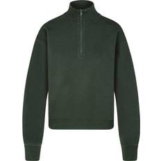 SKIMS Classic Quarter Zip Pullover - Spruce