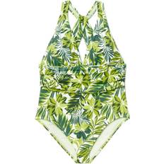 Adore Me Monroe Contour Swimsuit Plus Size - Palm Paradise