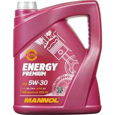 Motor Oils & Chemicals Mannol MN Energy Premium 5W-30 Motor Oil 5L