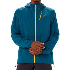 Asics Men's Fujitrail Waterproof Jacket - Magnetic Blue