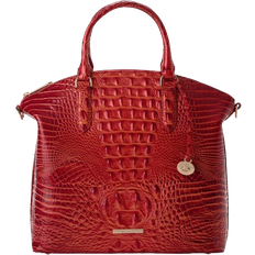 Brahmin Large Duxbury Satchel - Radiant Red Melbourne