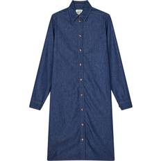 Mads Nørgaard Air Crissy Dress - Dark Blue Denim