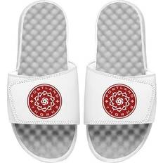 Islide Men's White Portland Thorns FC Primary Logo Sandals