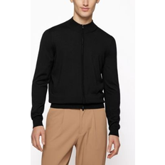 Hugo Boss M Cardigans Hugo Boss Men's Regular-Fit Cardigan Black