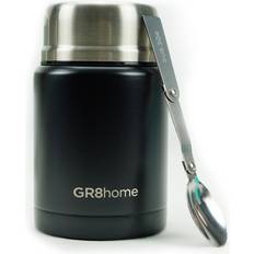 Gr8 Home Vacuum Insulated Food Flask Spoon Can Opener