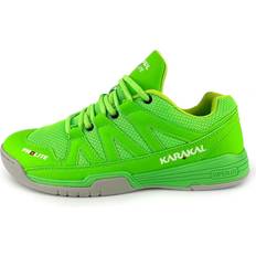 Karakal Prolite Men's Squash Shoes Lightweight Breathable Mesh Upper Green Sneakers