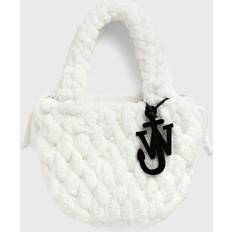 JW Anderson SMALL BLANKET SHOPPER men Tote & Shopping Bags white in size:ONE SIZE