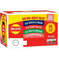 Walkers crisps mix variety classic salt cheese