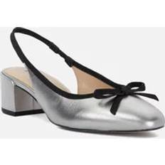 Silver - Women Heels & Pumps Dune London 'Classy' Leather Court Shoes Silver