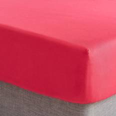 Red Bed Sheets Dunelm Super Soft Bed Sheet Red (190x135cm)