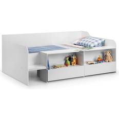 Storage Option Childbeds Kid's Room Julian Bowen Stella Low Sleeper 48x77.2"