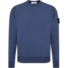 Stone Island Logo Patch Sweatshirt - Avio Blue