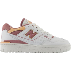 New Balance 550 W - White/Rosewood/Hazy Peach