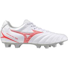 Mizuno 13.5 Football Shoes Mizuno Monarcida Neo III Select FG - White/Radiant Red