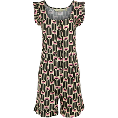 Regatta Orla Kiely Playsuit - Black Tall Flowers