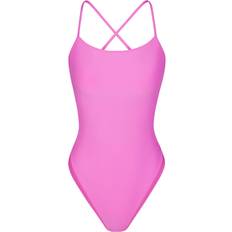 SKIMS Signature Swim Cami One Piece - Neon Orchid