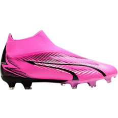 Puma Firm Ground (FG) Football Shoes Puma Ultra Match FG/AG M - Poison Pink/White/Black