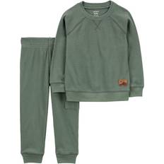 Carter's Baby Thermal Tee & Cargo Pant Set 2-pack - Green