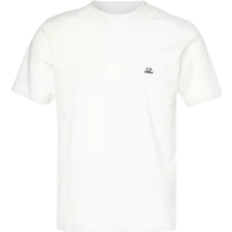 CP COMPANY M T-shirts CP COMPANY Embroidered Logo T-Shirt - White