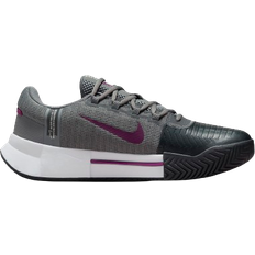 Grey - Men Racket Sport Shoes Nike Zoom GP Challenge 1 M - Smoke Grey/Dark Smoke Grey/Photon Dust/Sangria