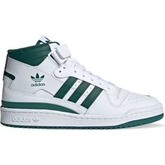 Adidas Basketball Shoes Adidas Forum Mid M - Cloud White/Collegiate Green