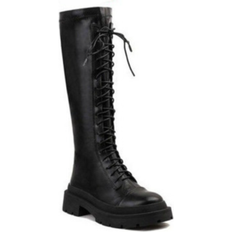 Knee-High Boots - Black