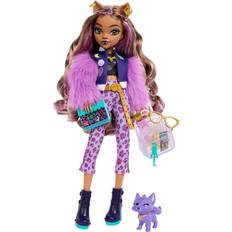 Mattel Monster High Clawdeen Wolf Fashion Doll with Pet Dog Crescent & Accessories HRP65