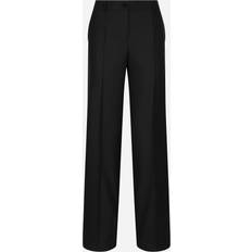 Women - Wool Trousers Dolce & Gabbana Flared wool pants