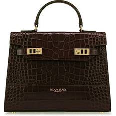 Teddy Blake Kim Croco 11" - Dark Brown