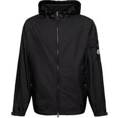 Moncler S Rain Clothes Moncler Etiache Nylon Rainwear Jacket Black 0 7