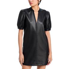 Steve Madden Jane Faux Leather Minidress