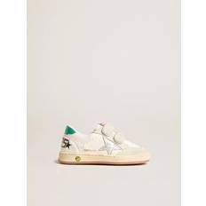 GOLDEN GOOSE Baby Off-White & Gray Ball Star Sneakers WHITE/ICE/SILVER/GRE EU 24