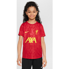 Junior - Liverpool FC Football Kits Nike Liverpool FC Pre Match Shirt Junior Red 13-15Y