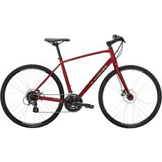 L City Bikes Trek Cityhybrid Fx 1 Disc 2023 - Rage Red Men's Bike