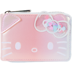 Loungefly Sanrio Hello Kitty 50th Anniversary Clear & Cute Accordion Zip Around Wallet - Pink