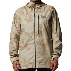 Mountain Hardwear Women's Stretch Ozonic Jacket- Moab Tan Print