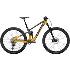 Disc - L Mountainbikes Trek Top Fuel 5 Deore Mountain Bike 2023 Lithium Grey/Marigold Unisex