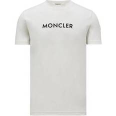 Moncler L T-shirts Moncler Rubberized Logo T-Shirt