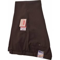 Meyer Stretch Waist Cavalry Twill Formal Trouser - Brown