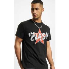 Merchcode The Clash Star Logo Art T-Shirt Schwarz