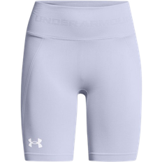 Under Armour Women's Train Seamless Shorts - Celeste/White