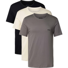 Hugo Boss M T-shirts & Tank Tops Hugo Boss Classic T-shirts 3-pack - Beige/Charcoal/Black