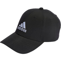 Adidas Polyester Headgear Adidas Embroidered Logo Lightweight Baseball Cap - Black/White