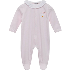 Jumpsuits Children's Clothing Trotters Baby Duckling All-in-One - Pale Pink/White Stripe