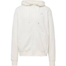 Nike Men's Sportswear Club Fleece Full-Zip Hoodie - Sail/White