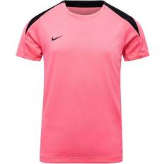 Boys - L T-shirts Nike Older Kid's Dri-FIT Strike Football Top - Sunset Pulse/Sunset Pulse/Black/Black ( FN8407-628)